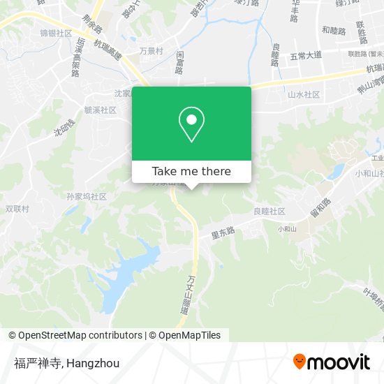 福严禅寺 map