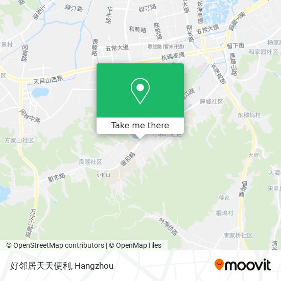 好邻居天天便利 map