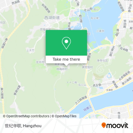 世纪华联 map