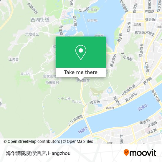 海华满陇度假酒店 map