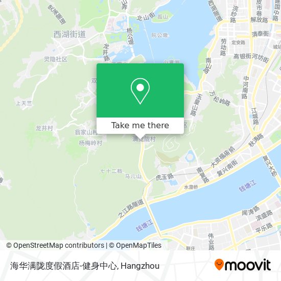 海华满陇度假酒店-健身中心 map