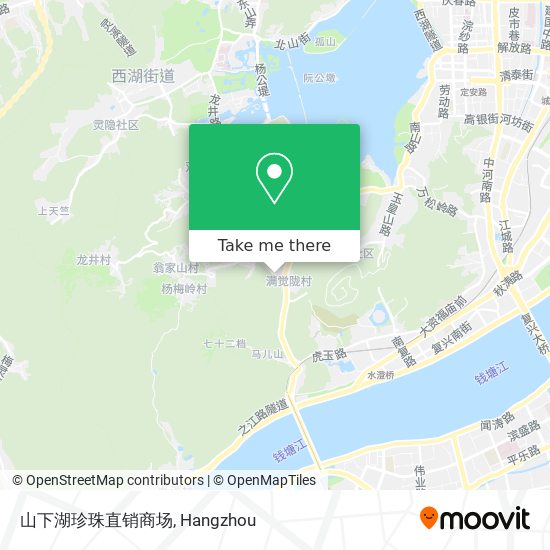山下湖珍珠直销商场 map