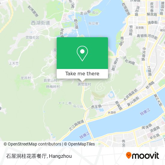 石屋洞桂花茶餐厅 map