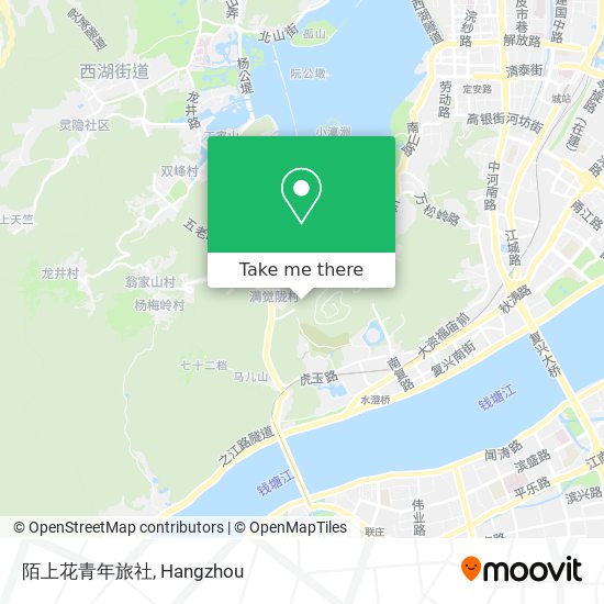 陌上花青年旅社 map