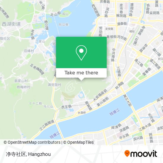 净寺社区 map