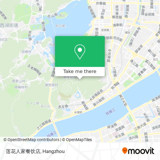 莲花人家餐饮店 map