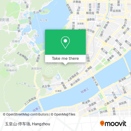 玉皇山-停车场 map