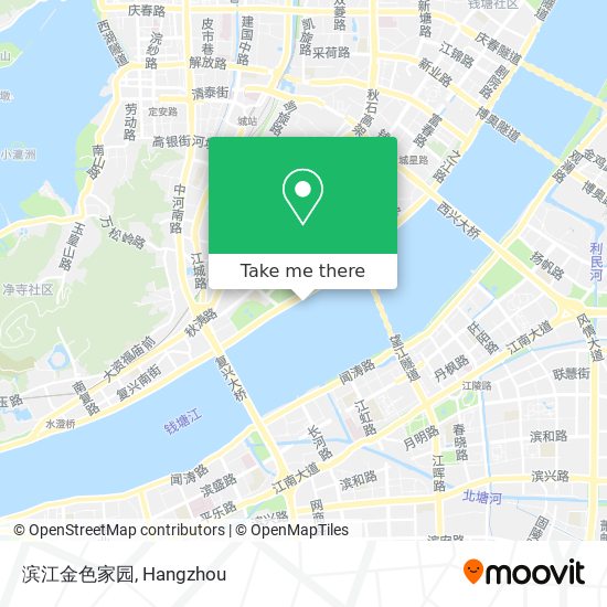 滨江金色家园 map