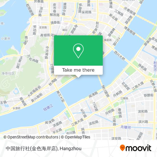 中国旅行社(金色海岸店) map