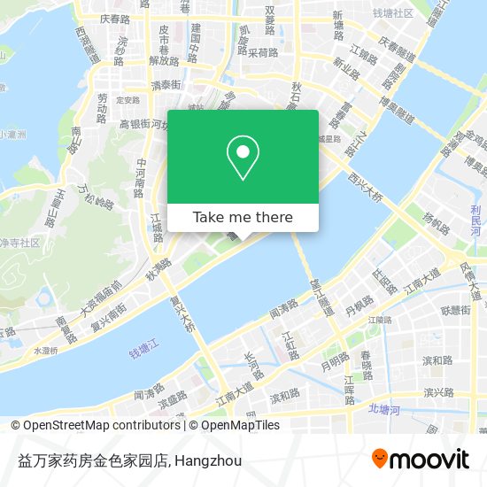 益万家药房金色家园店 map