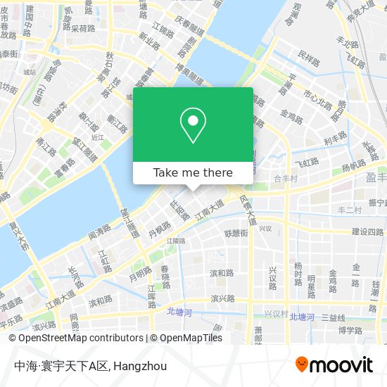 中海·寰宇天下A区 map