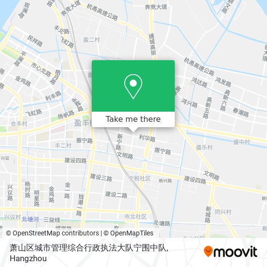 萧山区城市管理综合行政执法大队宁围中队 map