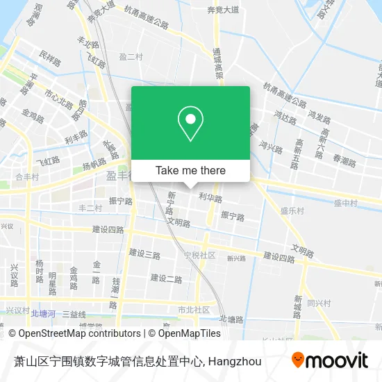 萧山区宁围镇数字城管信息处置中心 map