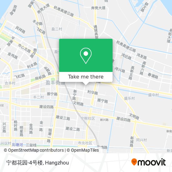 宁都花园-4号楼 map