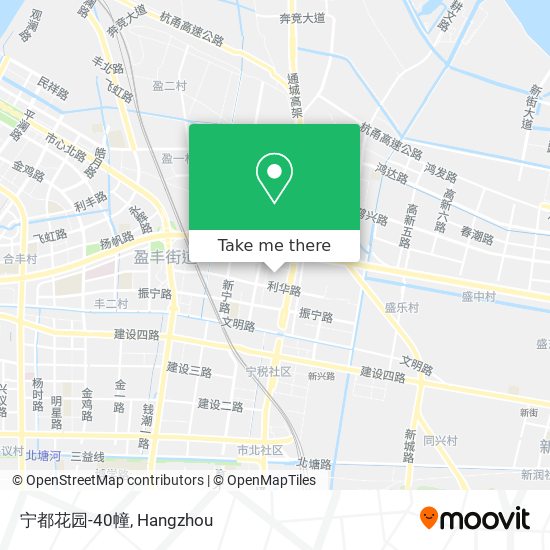 宁都花园-40幢 map