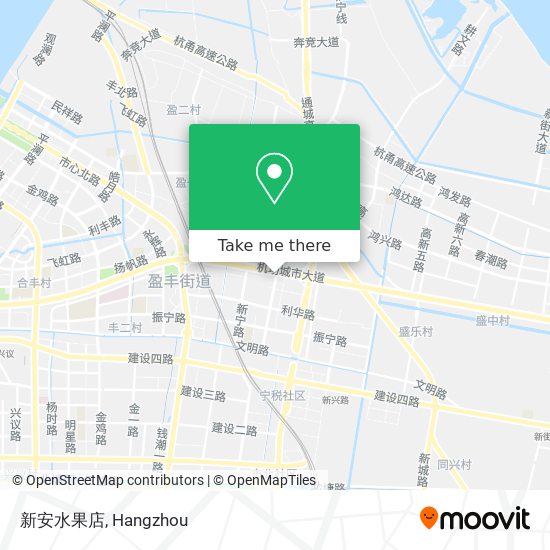 新安水果店 map