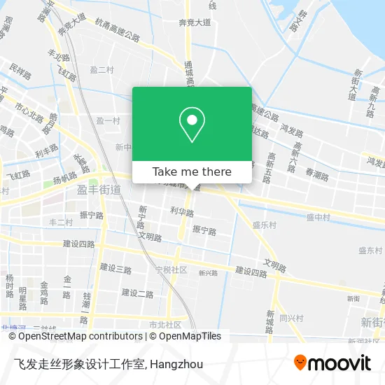 飞发走丝形象设计工作室 map