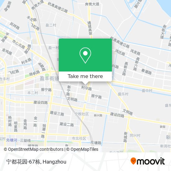 宁都花园-67栋 map