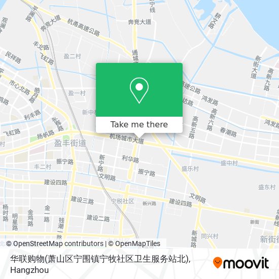 华联购物(萧山区宁围镇宁牧社区卫生服务站北) map