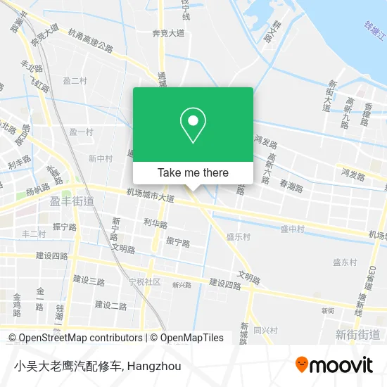 小吴大老鹰汽配修车 map