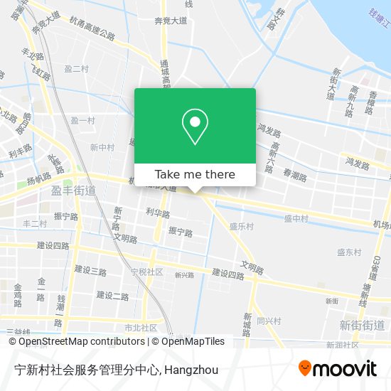 宁新村社会服务管理分中心 map