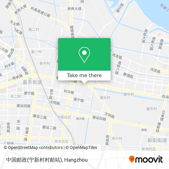 中国邮政(宁新村村邮站) map