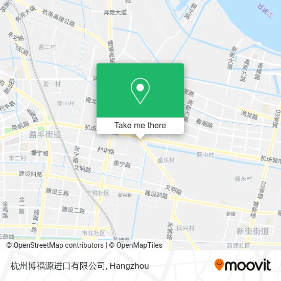 杭州博福源进口有限公司 map
