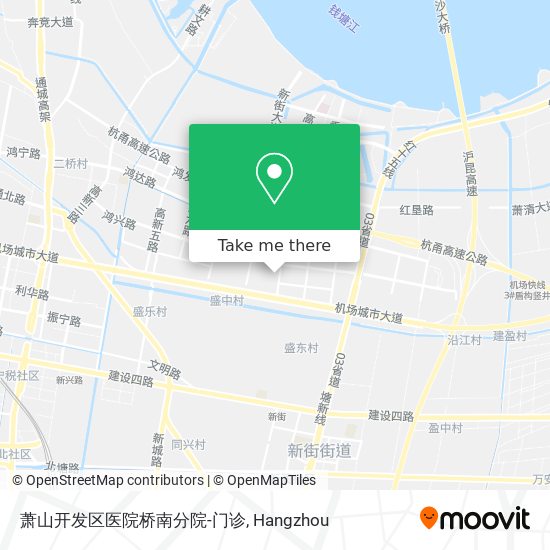 萧山开发区医院桥南分院-门诊 map