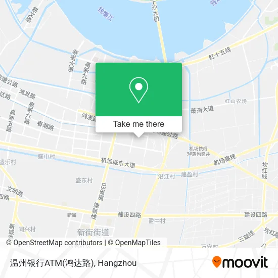 温州银行ATM(鸿达路) map