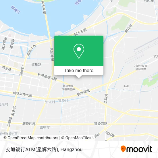 交通银行ATM(垦辉六路) map