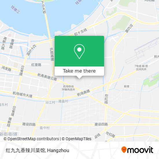 红九九香辣川菜馆 map