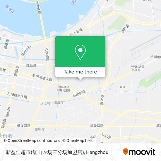 新益佳超市(红山农场三分场加盟店) map