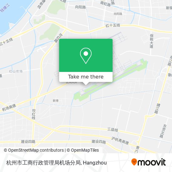 杭州市工商行政管理局机场分局 map