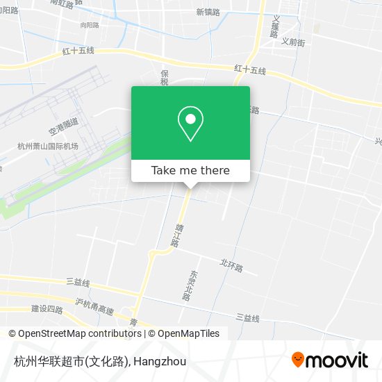 杭州华联超市(文化路) map