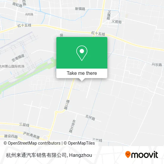 杭州来通汽车销售有限公司 map