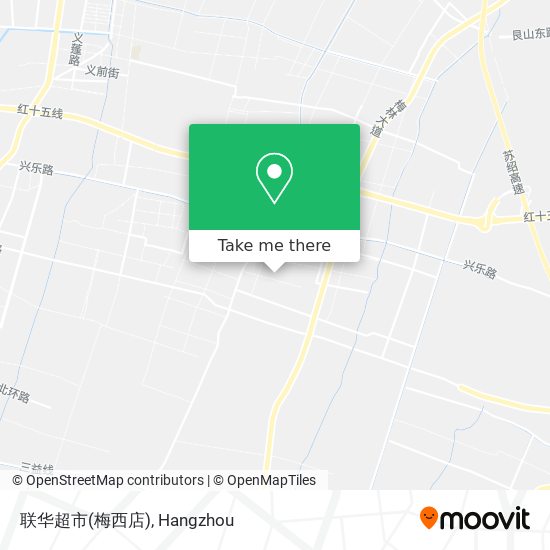 联华超市(梅西店) map