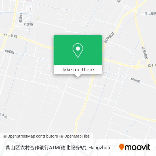 萧山区农村合作银行ATM(德北服务站) map