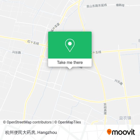 杭州便民大药房 map
