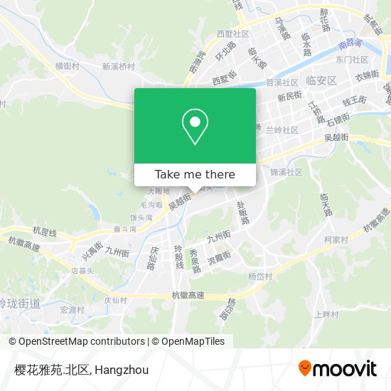 樱花雅苑.北区 map