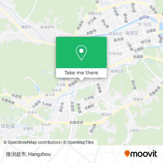 微润超市 map