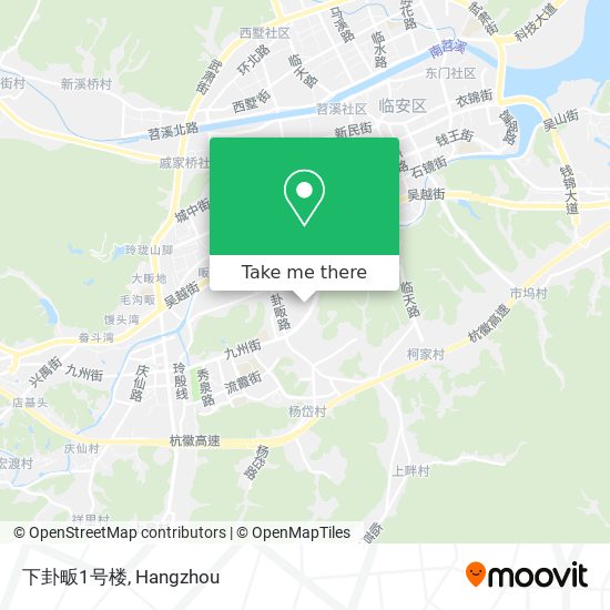 下卦畈1号楼 map