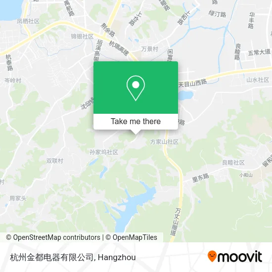 杭州金都电器有限公司 map