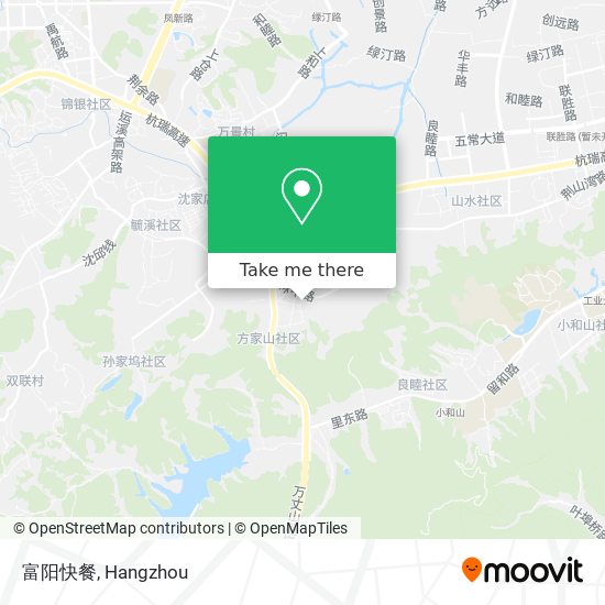 富阳快餐 map