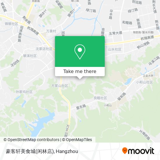 豪客轩美食城(闲林店) map