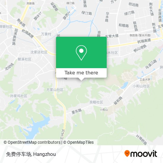 免费停车场 map