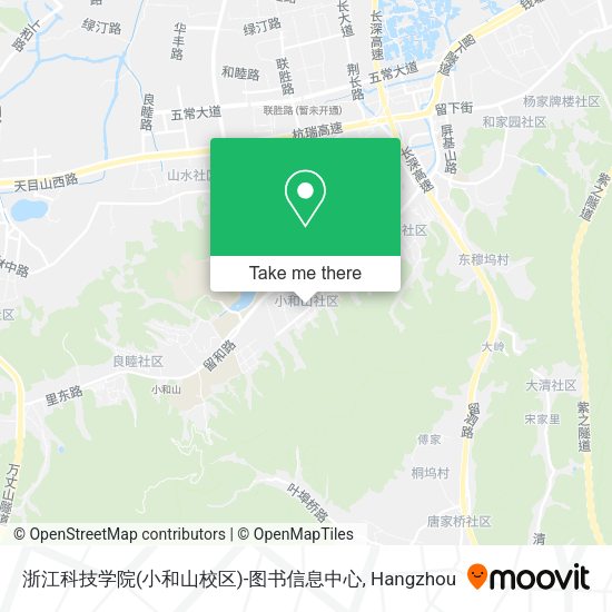 浙江科技学院(小和山校区)-图书信息中心 map