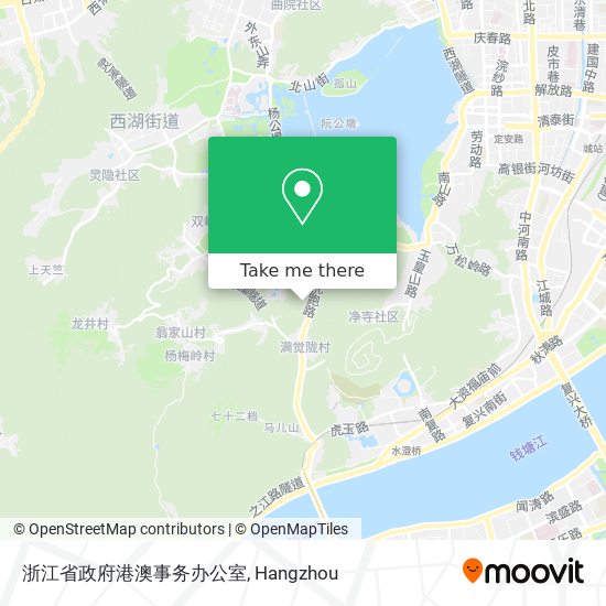 浙江省政府港澳事务办公室 map