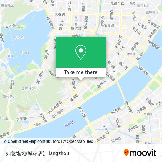 如意馄饨(城站店) map