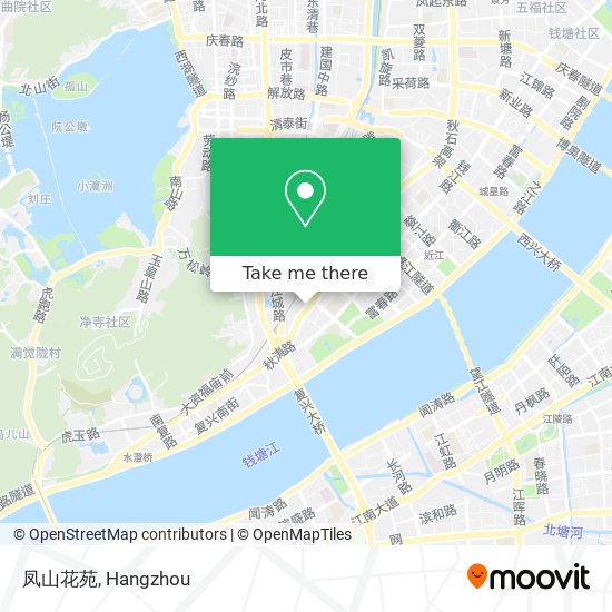 凤山花苑 map