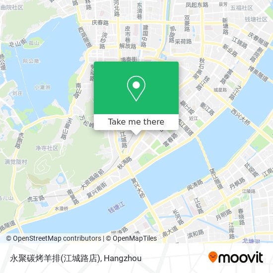 永聚碳烤羊排(江城路店) map
